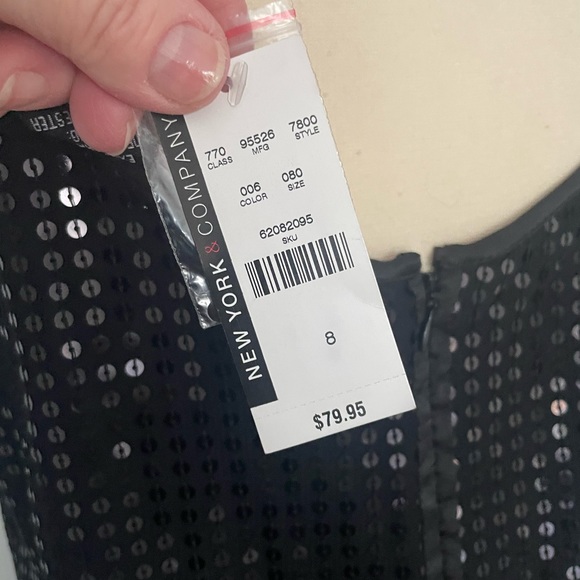 NWT New York Company sequin dress - Picture 7 of 9